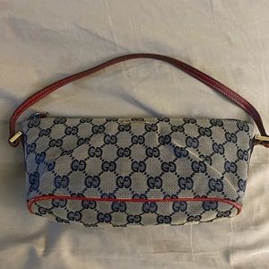 Gucci boat pochette cluch bag authentic
